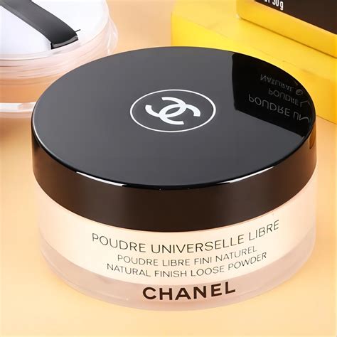 chanel loose powder golden yellow undertones|Chanel loose powder.